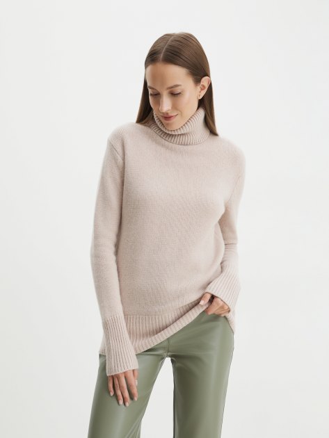 Женский свитер MAISON DAVID, Артикул MLY2303, розово-бежевый | 3841753. Ракурс 1