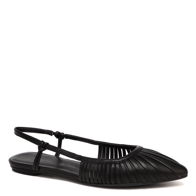 Балетки с открытой пяткой (слинг-бэк) TENDANCE, Артикул YS-38030S-X1, черный | 3843329. Ракурс 1