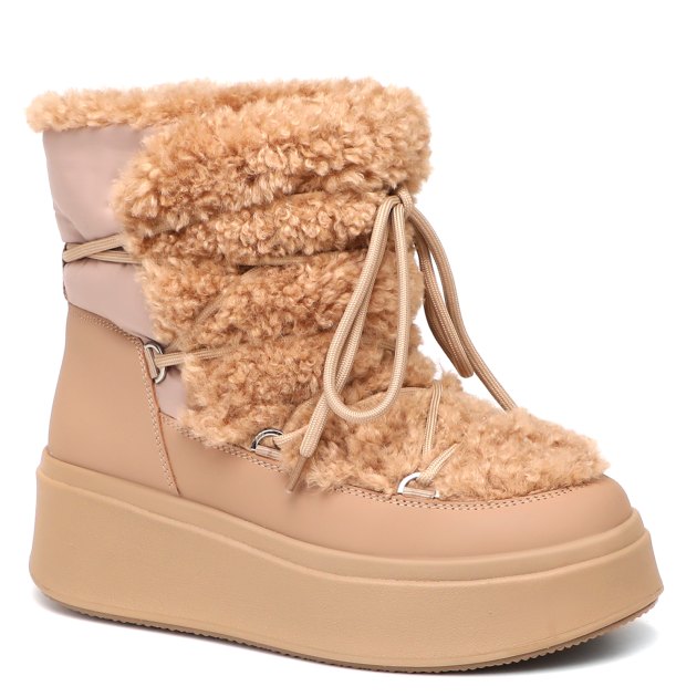 Женские дутики TENDANCE, Артикул AJ1490-5-1, светло-бежевый | 3847976. Ракурс 1