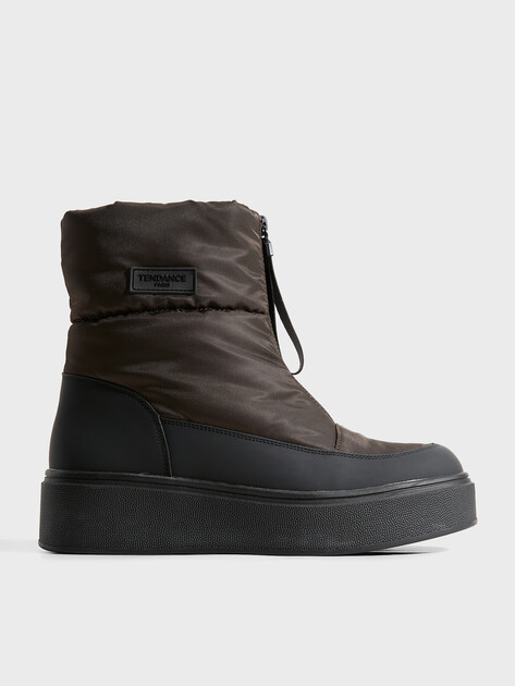 Женские дутики TENDANCE, Артикул AJ1481-6-5, хаки | 3848006. Ракурс 1
