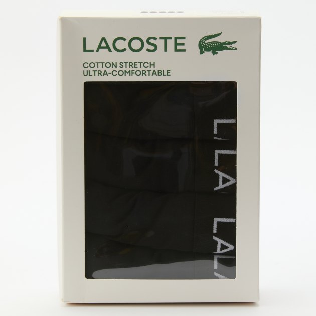 Мужские трусы 5 шт. LACOSTE, Артикул 5H5203, черный | 3859588. Ракурс 1