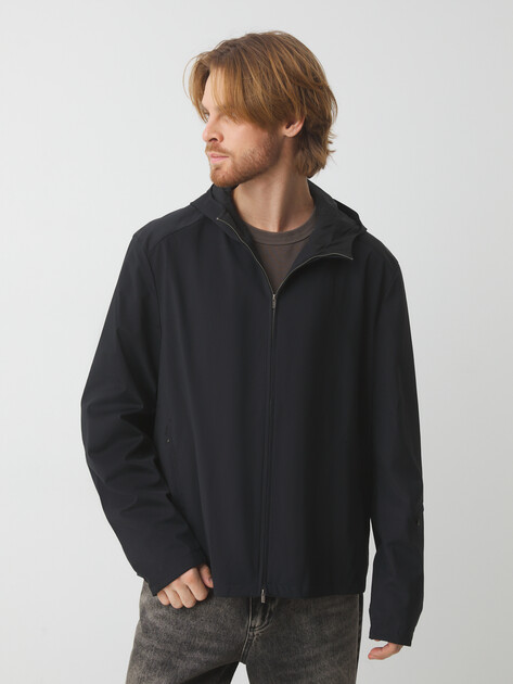 Мужская ветровка MAISON DAVID, Артикул MLY23-101M, черный | 3860032. Ракурс 1