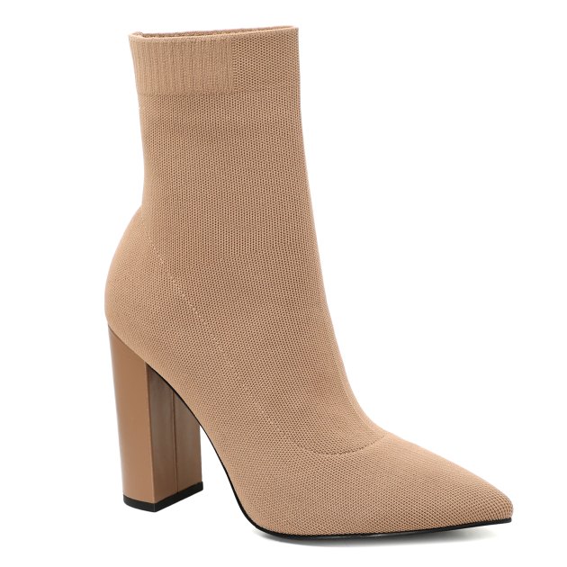 Ботильоны TENDANCE, Артикул RL678-2, темно-бежевый | 3861470. Ракурс 1