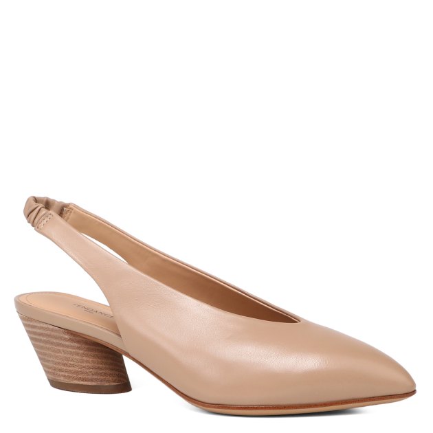 Женские туфли с открытой пяткой (слингбэк) TENDANCE, Артикул GLC3856-02, бежевый | 3861666. Ракурс 1
