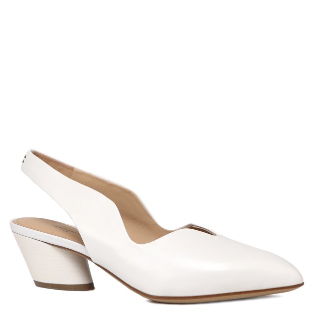 Женские туфли с открытой пяткой (слингбэк) TENDANCE, Артикул GLC3856-03, молочно-белый | 3861679. Ракурс 1