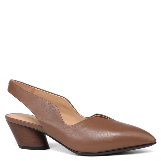 Женские туфли с открытой пяткой (слингбэк) TENDANCE, Артикул GLC3856-03, серо-коричневый | 3861680. Ракурс 1