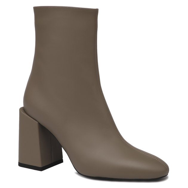 Ботильоны FURLA FURLA BLOCK, Артикул YD33FBK, серо-коричневый | 3868335. Ракурс 1