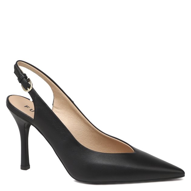 Женские туфли с открытой пяткой (слинг-бэк) FURLA FURLA CORE, Артикул YH97FCD, черный | 3868362. Ракурс 1