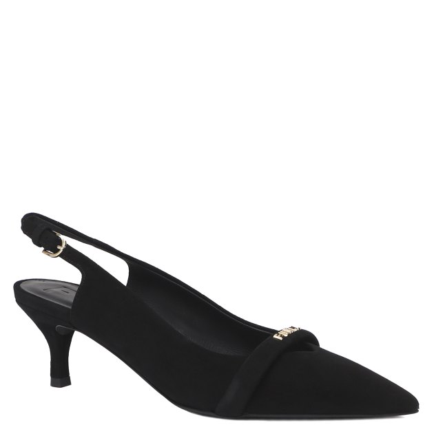 Женские туфли с открытой пяткой (слингбэк) FURLA FURLA CORE, Артикул YH38FCD, черный | 3870332. Ракурс 1