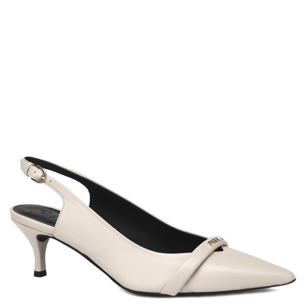 Женские туфли с открытой пяткой (слинг-бэк) FURLA FURLA CORE, Артикул YH38FCD, молочно-белый | 3870334. Ракурс 1