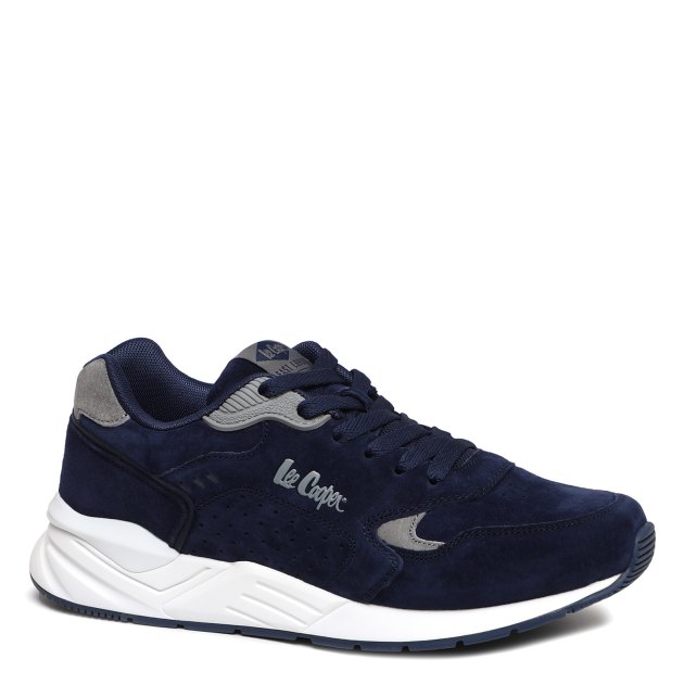 Lee cooper navy blue running shoes sales