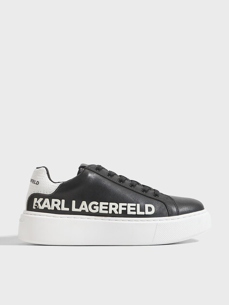 Женские кеды KARL LAGERFELD, Артикул KL62210(K), черный | 3879974. Ракурс 1