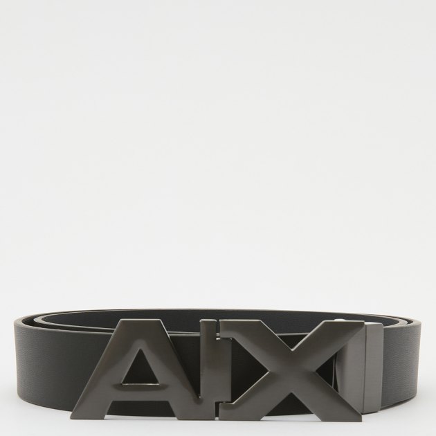 Мужской двусторонний ремень ARMANI EXCHANGE ESSENTIAL, Артикул 951058, черный | 3884498. Ракурс 1