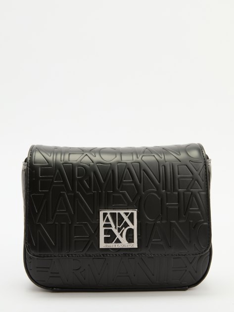 Женская сумка через плечо кросс-боди ARMANI EXCHANGE LIZ, Артикул 942648, черный | 3884645. Ракурс 1