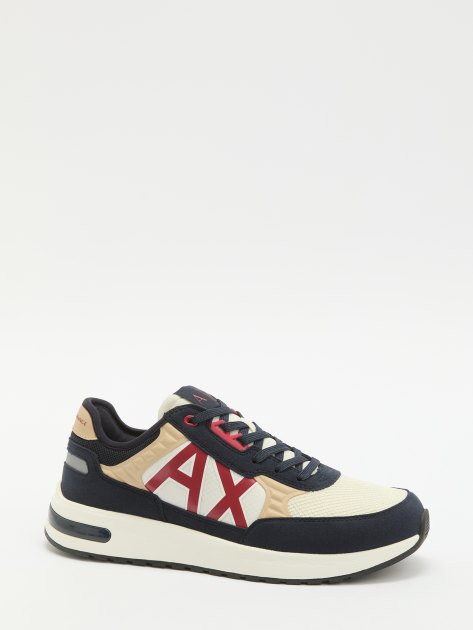 Мужские кроссовки ARMANI EXCHANGE DUSSELDORF, Артикул XUX090, темно-синий | 3885018. Ракурс 1 Мужские кроссовки ARMANI EXCHANGE DUSSELDORF, Артикул XUX090, темно-синий | 3885018. Ракурс 1