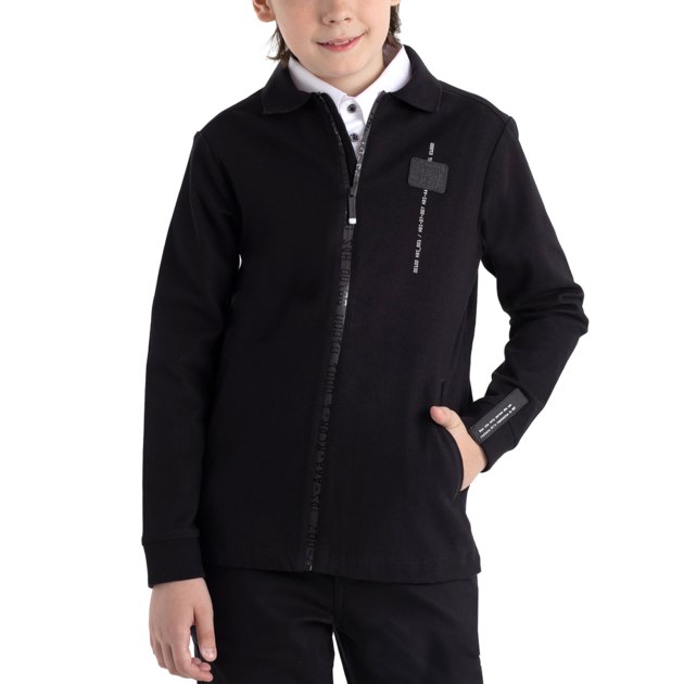 Детская куртка KAPIKA, Артикул KJBCE01-99, черный | 3887486. Ракурс 1