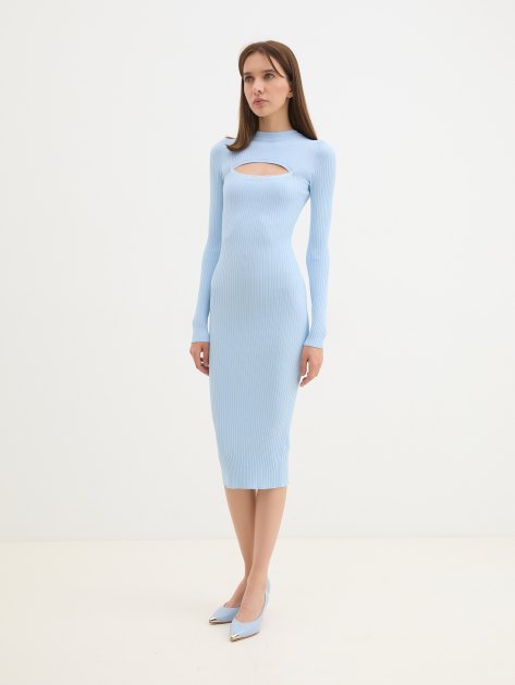 KARL LAGERFELD LSLV KNIT DRESS 241W1330 3896658