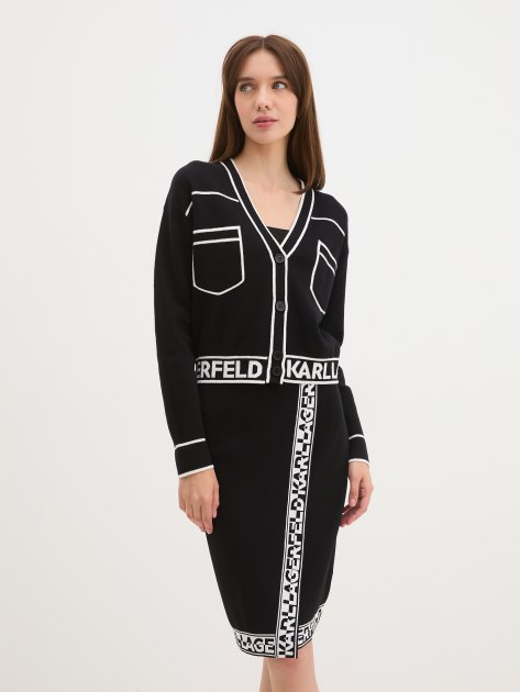 Cardigan karl lagerfeld on sale
