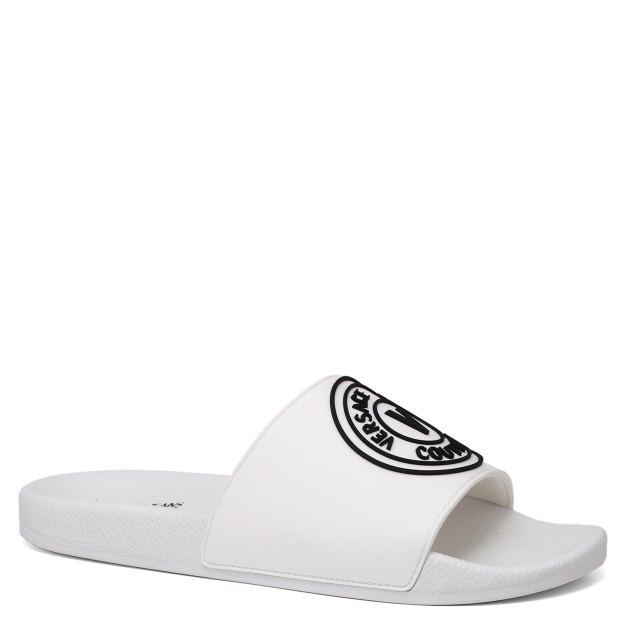 All white versace slides clearance