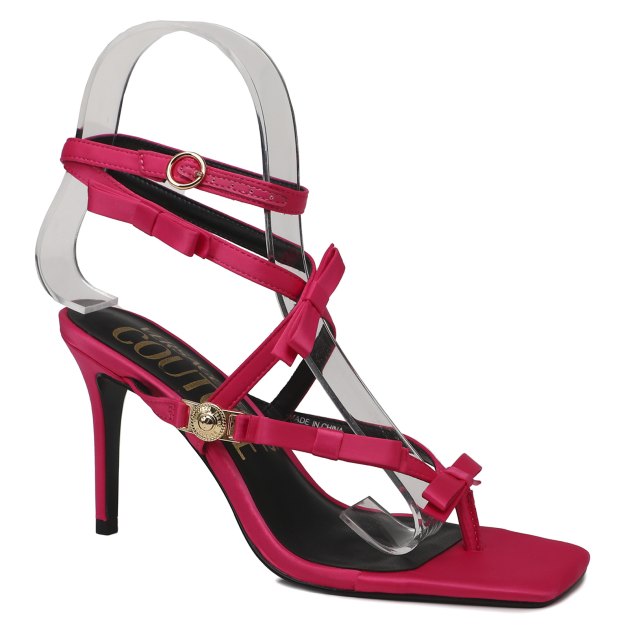 Босоножки VERSACE JEANS COUTURE EMILY, Артикул 76VA3S74, фуксия | 3904354. Ракурс 1