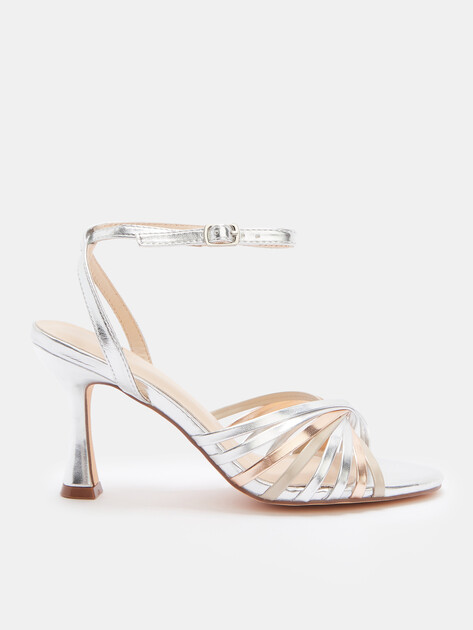 Босоножки TENDANCE, Артикул SST10-5, серебряный | 3908849. Ракурс 1