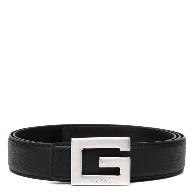 Мужской ремень GUESS G SQUARED REV & NOT ADJ BELT, Артикул BMGQBOP4230, черный | 3914305. Ракурс 1