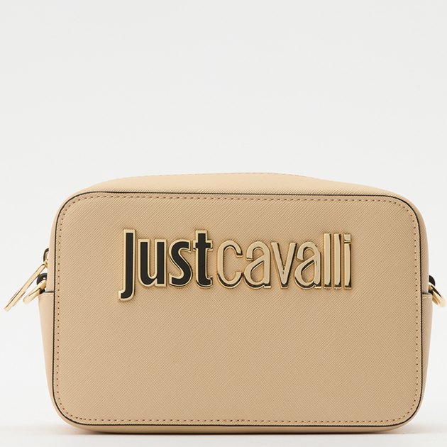 Кросс-боди JUST CAVALLI METAL LETTERING, Артикул 76RA4BB8, бежевый | 3916021. Ракурс 1 Кросс-боди JUST CAVALLI METAL LETTERING, Артикул 76RA4BB8, бежевый | 3916021. Ракурс 1