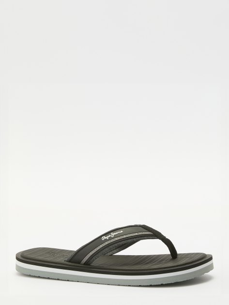 Мужские вьетнамки PEPE JEANS WEST BASIC, Артикул PMS70156, черный | 3917365. Ракурс 1