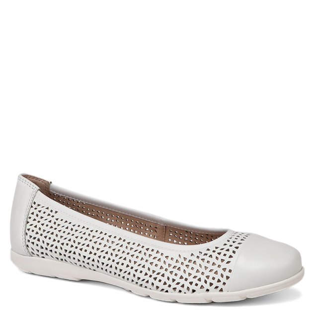 Балетки CAPRICE VIVIAN, Артикул 9-9-22151-42, белый | 3920309. Ракурс 1