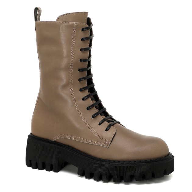 Женские полусапоги EASY BY LORIBLU, Артикул 4TL276, коричнево-бежевый | 3923430. Ракурс 1