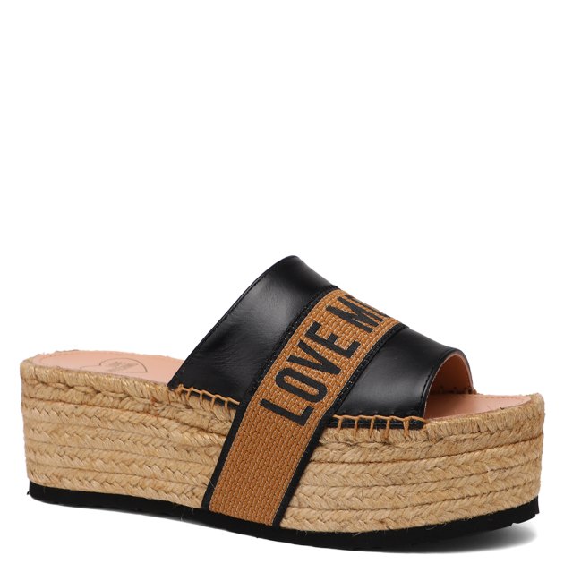 Moschino platform sandals 2025