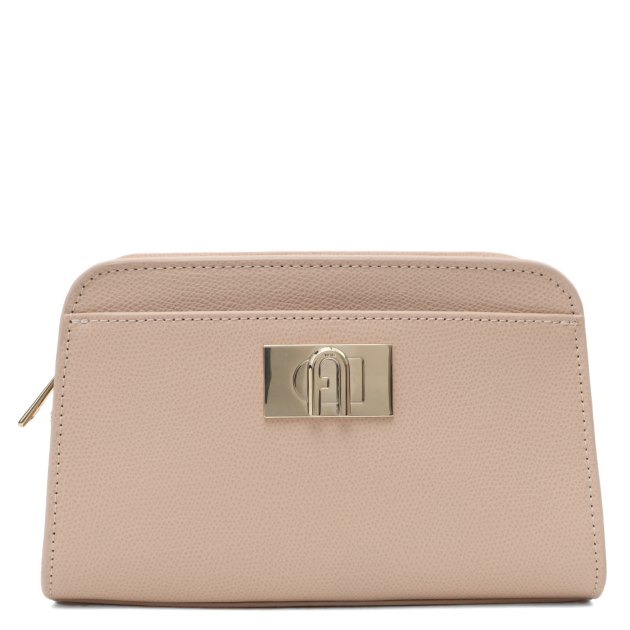 Кросс-боди FURLA, Артикул FURLA 1927 MINI CROSSBODY C.CASE, розовато-бежевый | 3928280. Ракурс 1