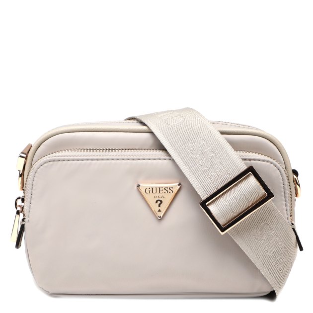 Кросс-боди GUESS ECO GEMMA CROSSBODY CAMERA, Артикул HWEYG839572, серо-бежевый | 3945911. Ракурс 1