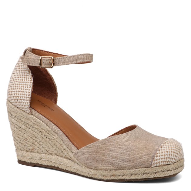 Босоножки TENDANCE, Артикул FR60-70RV, песочно-бежевый | 3948834. Ракурс 1