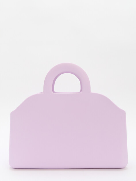 Пляжная сумка  TENDANCE, Артикул A-06, сиреневый | 3953517. Ракурс 8