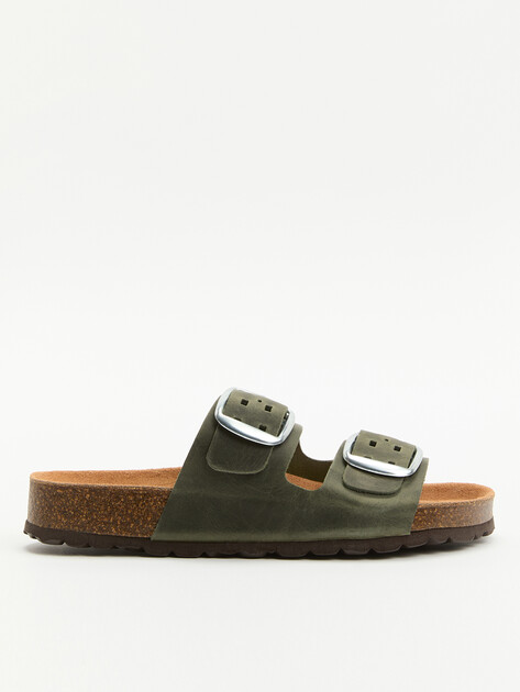 Женские шлепанцы BIO GREEN, Артикул PT10-20, зеленый | 3960418. Ракурс 1