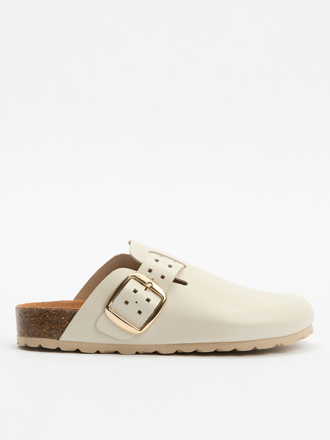 Женские шлепанцы BIO GREEN, Артикул PT399-W, светло-бежевый | 3960475. Ракурс 1