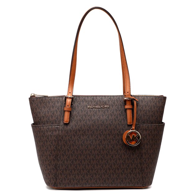 Женский тоут MICHAEL KORS, Артикул 30S0GTTT1B(K), темно-коричневый | 3983952. Ракурс 1