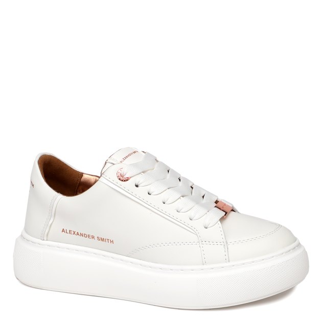 Женские кеды ALEXANDER SMITH Eco-Greenwich, Артикул EGW 73, белый | 3990143. Ракурс 1