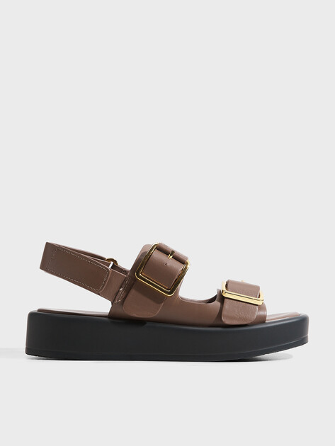 Женские сандалии TENDANCE, Артикул GLC4266-01, темно-коричневый | 3990682. Ракурс 1