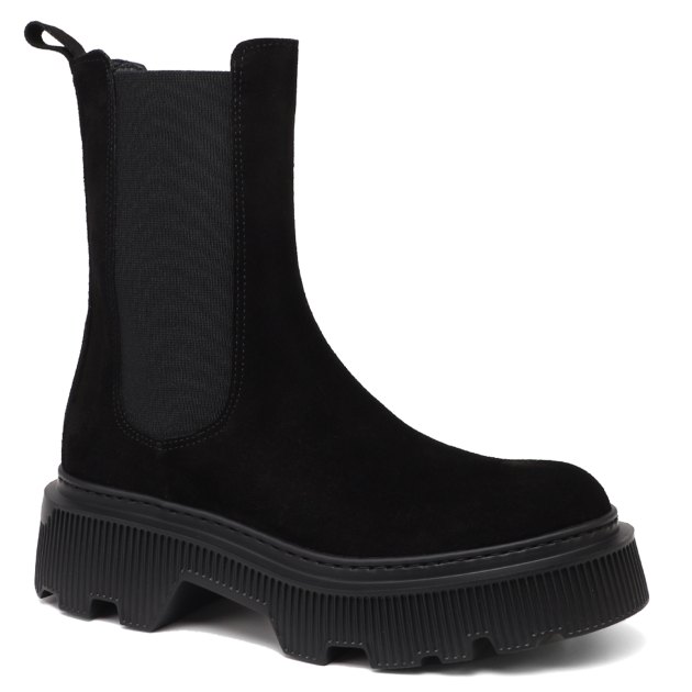 Женские ботинки J.J.DELACROIX EVA CHIC NERO, Артикул BEATLES NS ZIP, черный | 3991294. Ракурс 1