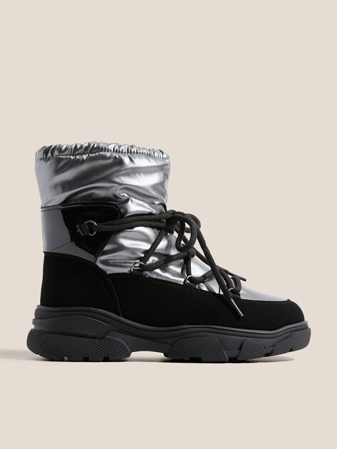 Детские дутики КОТОФЕЙ, Артикул 664141-41, серый | 3996193. Ракурс 1