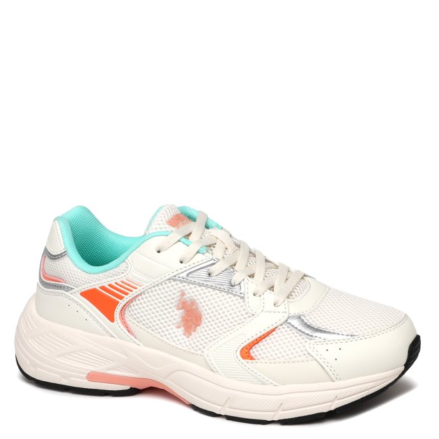 Женские кроссовки U.S.POLO ASSN. FELIX WMN GLB 4FX, Артикул 101511289, бежевый | 3998909. Ракурс 1