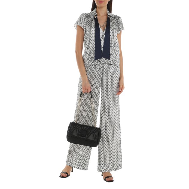 Женские брюки палаццо MARCIANO BY GUESS ROBIN PANT, Артикул 4GGB079859Z, белый | 4004001. Ракурс 1