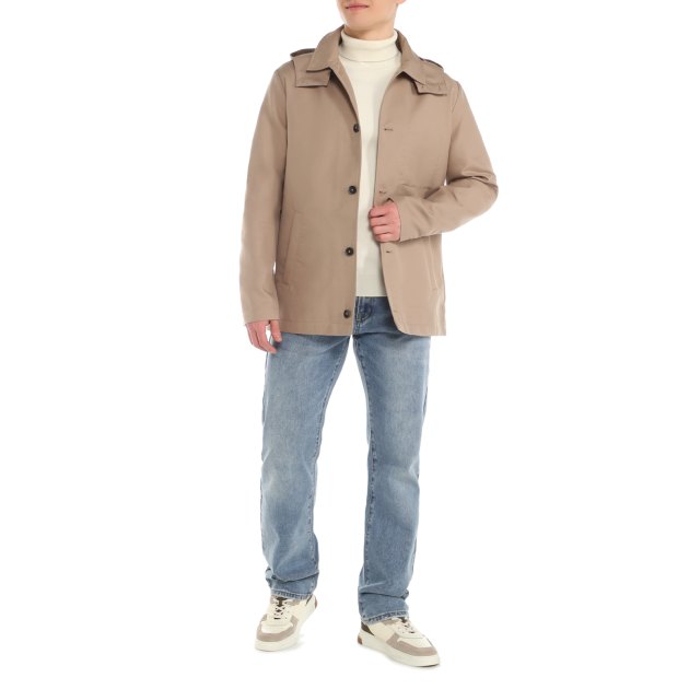 Мужская куртка MARCIANO BY GUESS UTILITY PARKA, Артикул 4GHL022250Z, коричнево-серый | 4005094. Ракурс 1