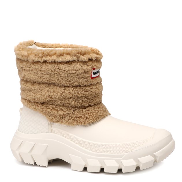 Женские ботинки HUNTER, Артикул WFS5000PTP, молочно-белый | 4007020. Ракурс 1