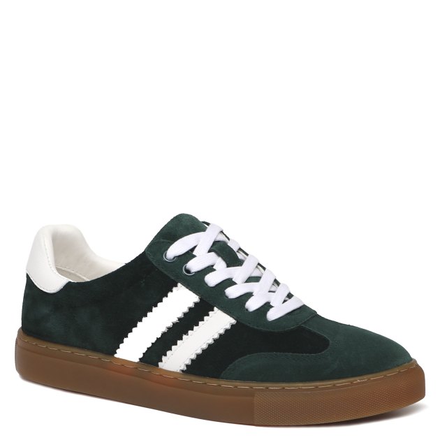 Женские кеды TENDANCE, Артикул HC2020103-34, изумрудный | 4009802. Ракурс 1