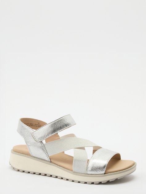 Женские сандалии CAPRICE KANDY, Артикул 9-9-28704-42, серебряный | 4010607. Ракурс 1