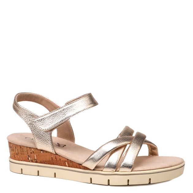 Женские сандалии CAPRICE MULAN, Артикул 9-9-28709-42, золотой | 4010955. Ракурс 1