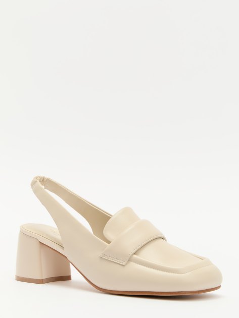 Женские туфли с открытой пяткой (слингбэк) TENDANCE, Артикул LH562A-3, молочно-бежевый | 4013964. Ракурс 1